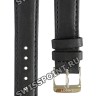 Черный кожаный ремешок Tissot T600037909, теленок, 16/14, стальная пряжка, для часов Tissot Bella Ora T103.310