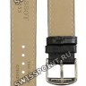 Черный кожаный ремешок Tissot T600027526, теленок, 19/18, стальная пряжка, для часов Tissot Classic Dream T033.410, T033.423
