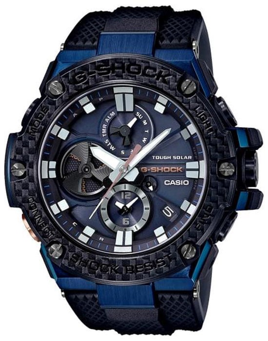 Черный полимерный ремешок Casio 10575391 для часов Casio GST-B100XB-2A