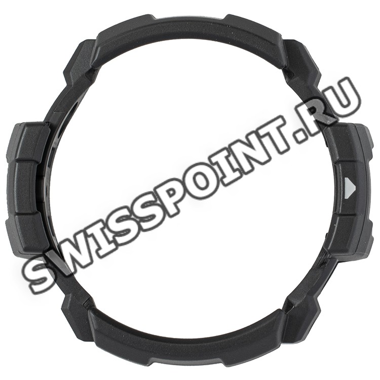 Черный полимерный рант корпуса часов Casio 10509644 для часов Casio GN-1000B-1A, GN-1000-1A
