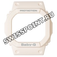 Розовый полимерный рант Casio 10553889 для часов Casio BGD-560-4