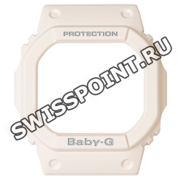 Розовый полимерный рант Casio 10553889 для часов Casio BGD-560-4