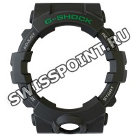 Черный полимерный рант корпуса Casio 10577090 для часов Casio GBA-800DG-1A