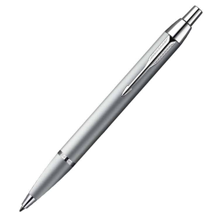 Ручка PARKER S0856450 Шариковая ручка Parker IM Metal, K221, цвет:  CT, стержень: Mblue (№ 111)