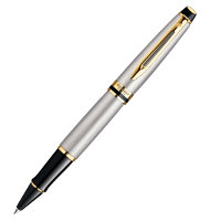 Ручка WATERMAN S0951980 Waterman Expert - Stainless Steel GT, ручка-роллер, F, BL (№ 329)