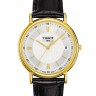 Черный кожаный ремешок Tissot T610031651, теленок, 20/18, без замка, для часов Tissot Carson T907.410
