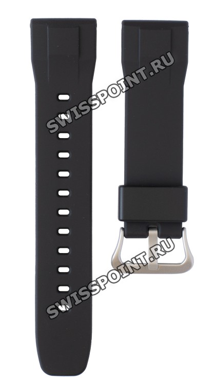 Черный полимерный ремешок Casio 10564380, стальная пряжка, для часов Casio Pro Trek PRG-600