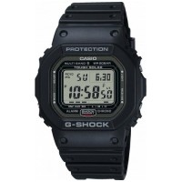 Черный полимерный ремешок Casio 10323536 для часов Casio GW-5000