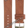 Коричневый кожаный ремешок Tissot T600038290, теленок, 20/18, стальная пряжка, для часов Tissot PR 100 T101.417
