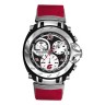 Красный силиконовый ремешок Tissot T610023044, без замка, для часов Tissot T-Race T011.414, T011.417, T372, T373, T472