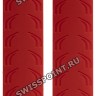 Красный силиконовый ремешок Tissot T610023044, без замка, для часов Tissot T-Race T011.414, T011.417, T372, T373, T472