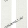 Белый каучуковый ремешок Tissot T610020665, без замка, для часов Tissot T-Race T011.217, T342