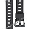 Черный полимерный ремешок Casio 10581436 для часов Casio LWS-2000H-1A