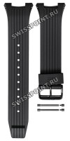 Черный резиновый ремешок Casio 10559543 для часов Casio EQS-800CPB-1A