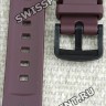 Коричневый полимерный ремешок Casio 10593651 для часов Casio BSA-B100AC-5A