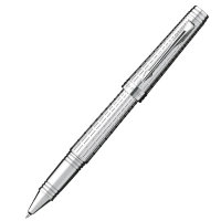 Ручка PARKER S0887990 Premier - Deluxe Graduated Chiselling ST, ручка-роллер, F, BL (№ 131)