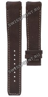 Коричневый кожаный ремешок Tissot T610044818, удлиненный, 22/20 XL, без замка, для часов Tissot T-Touch Expert Solar II Swiss Edition T110.420.46.051.00