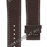 Коричневый кожаный ремешок Tissot T610044818, удлиненный, 22/20 XL, без замка, для часов Tissot T-Touch Expert Solar II Swiss Edition T110.420.46.051.00