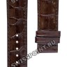 Коричневый кожаный ремешок Tissot T610031652, теленок, 20/18, без замка, для часов Tissot Carson T907.410