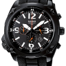 Черный полимерный ремешок Casio 10328600 для часов Casio MTF-E001, MTF-E002
