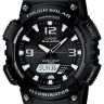 Черный полимерный ремешок Casio 10452139 для часов Casio AQ-S810, TRT-110