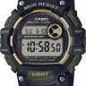 Черный полимерный ремешок Casio 10452139 для часов Casio AQ-S810, TRT-110