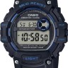 Черный полимерный ремешок Casio 10452139 для часов Casio AQ-S810, TRT-110