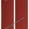 Красный силиконовый ремешок Tissot T610020553, интегрированный, без замка, для часов Tissot T-Race T011.414, T011.417, T372, T373, T472