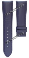 Фиолетовый кожаный ремешок Tissot T610028961, теленок, 22/18, без замка, для часов Tissot T-Wave T023.309