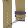 Фиолетовый кожаный ремешок Tissot T610028961, теленок, 22/18, без замка, для часов Tissot T-Wave T023.309