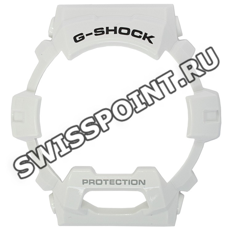 Белый рант корпуса часов Casio 10395352 для часов Casio GR-8900A-7E, GW-8900A-7