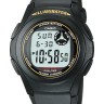 Черный полимерный ремешок Casio 10075278 для часов Casio F-200W-1