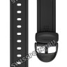 Черный полимерный ремешок Casio 10075278 для часов Casio F-200W-1