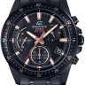 Черный стальной браслет Casio 10561413 для часов Casio EFV-540DC-1A, EFV-540DC-1B