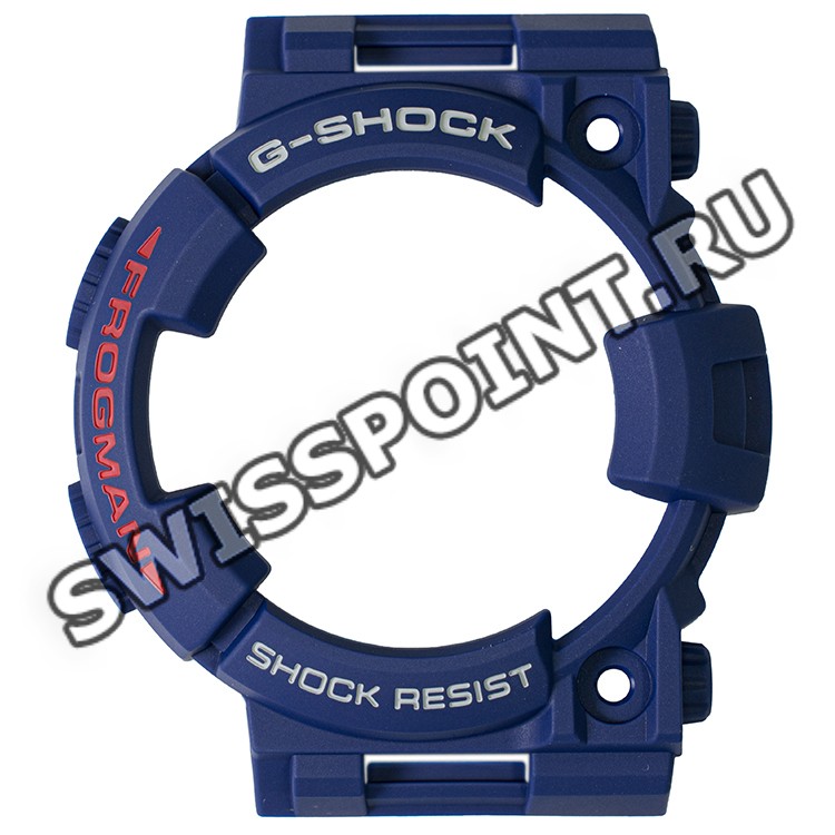 Синий полимерный рант корпуса Casio 10466782 для часов Casio GF-1000NV-2, GWF-1000NV-2