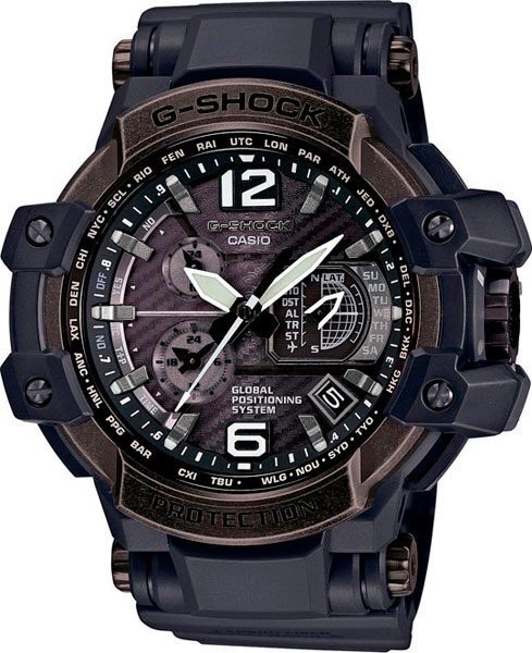 Серый безель корпуса Casio 10505393 для часов Casio GPW-1000V-1A