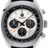 Черный кожаный ремешок Tissot T610038132, удлиненный, 22/20 XL, теленок, без замка, для часов Tissot Heritage 1973 T124.427, T925.427
