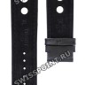 Черный кожаный ремешок Tissot T610038132, удлиненный, 22/20 XL, теленок, без замка, для часов Tissot Heritage 1973 T124.427, T925.427