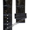 Черный кожаный ремешок Tissot T610031762, теленок, 20/18, без замка, для часов Tissot Carson T907.407