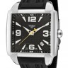 Черный силиконовый ремешок Tissot T610021081, без замка, для часов Tissot Quadrato T005.510
