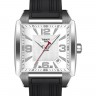 Черный силиконовый ремешок Tissot T610021081, без замка, для часов Tissot Quadrato T005.510