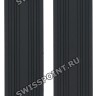 Черный силиконовый ремешок Tissot T610021081, без замка, для часов Tissot Quadrato T005.510