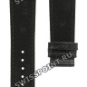 Черный кожаный ремешок Tissot T610035385, удлиненный, 21/18 XL, теленок, имитация крокодила, без замка, для часов Tissot Ch.Tour. T099.405, T099.407, T099.427