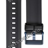 Черный полимерный ремешок Casio 10587426 для часов Casio GST-B100BNR-1A Blue Note Records