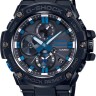 Черный полимерный ремешок Casio 10587426 для часов Casio GST-B100BNR-1A Blue Note Records