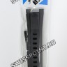 Черный полимерный ремешок Casio 10587426 для часов Casio GST-B100BNR-1A Blue Note Records