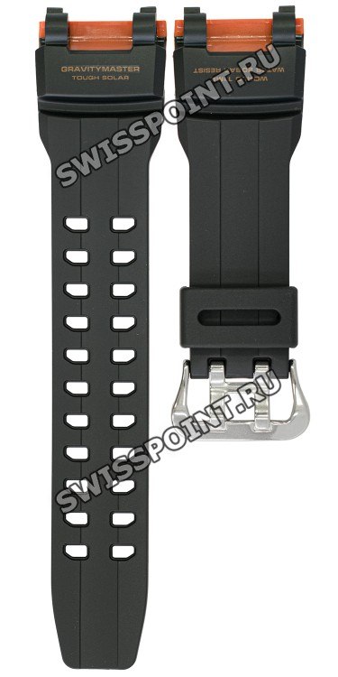Черный полимерный ремешок Casio 10615198 для часов Casio GR-B100-1A4