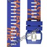 Синий полимерный ремешок Casio 10577141 для часов Casio GBA-800DG-2A