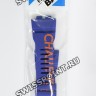 Синий полимерный ремешок Casio 10577141 для часов Casio GBA-800DG-2A