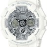 Белый полимерный ремешок Casio 10519976 для часов Casio GMA-S110, GMA-S120, GMA-S130, GMA-S140